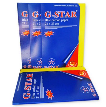 Giấy Than G-Star A4 Thái (xanh)